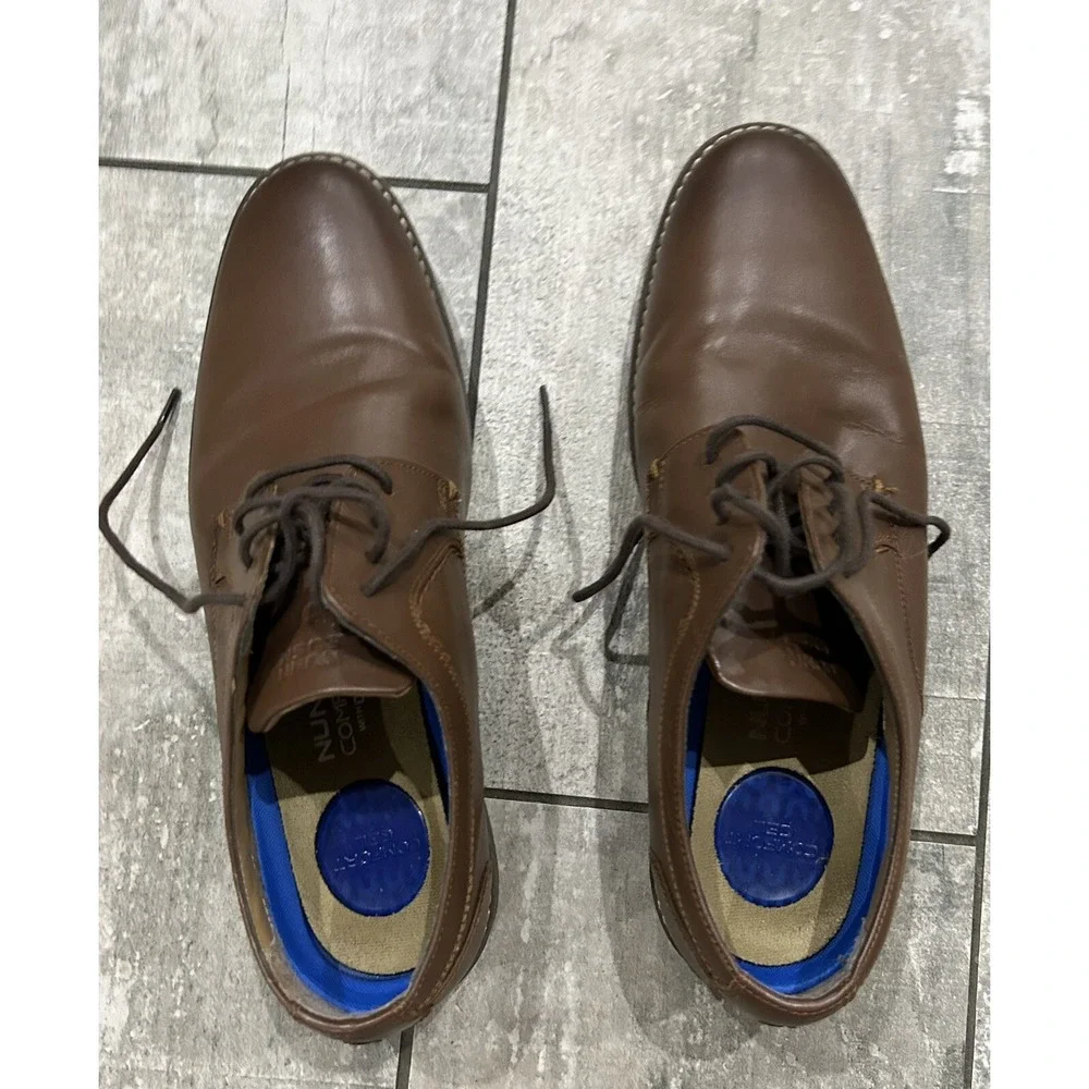 Nunn Bush Men's Baxter Lace Up Dress Shoes Brown #81086-221 Size: 9‎